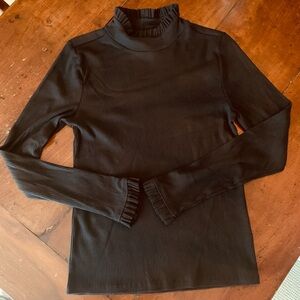 Black J Crew top